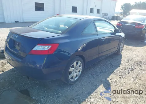 2007 Honda Civic Lx z USA, uszkodzony, nr VIN 2HGFG11607H542012